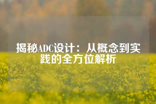 揭秘ADC设计：从概念到实践的全方位解析