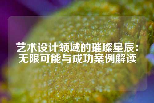 艺术设计领域的璀璨星辰：无限可能与成功案例解读